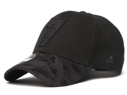 Бейсболка №7 черная р.55-58 20689