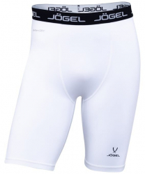 Шорты компрессионные Jogel Camp PerFormDRY Tight Short белый/черный JBL-1300-016