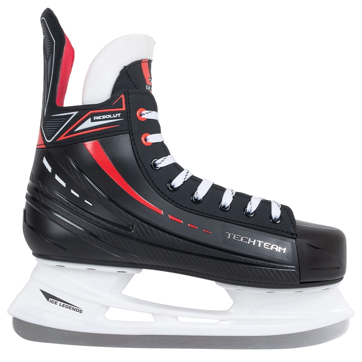 Реальное фото Коньки хоккейные TechTeam Resolut от магазина Спортев