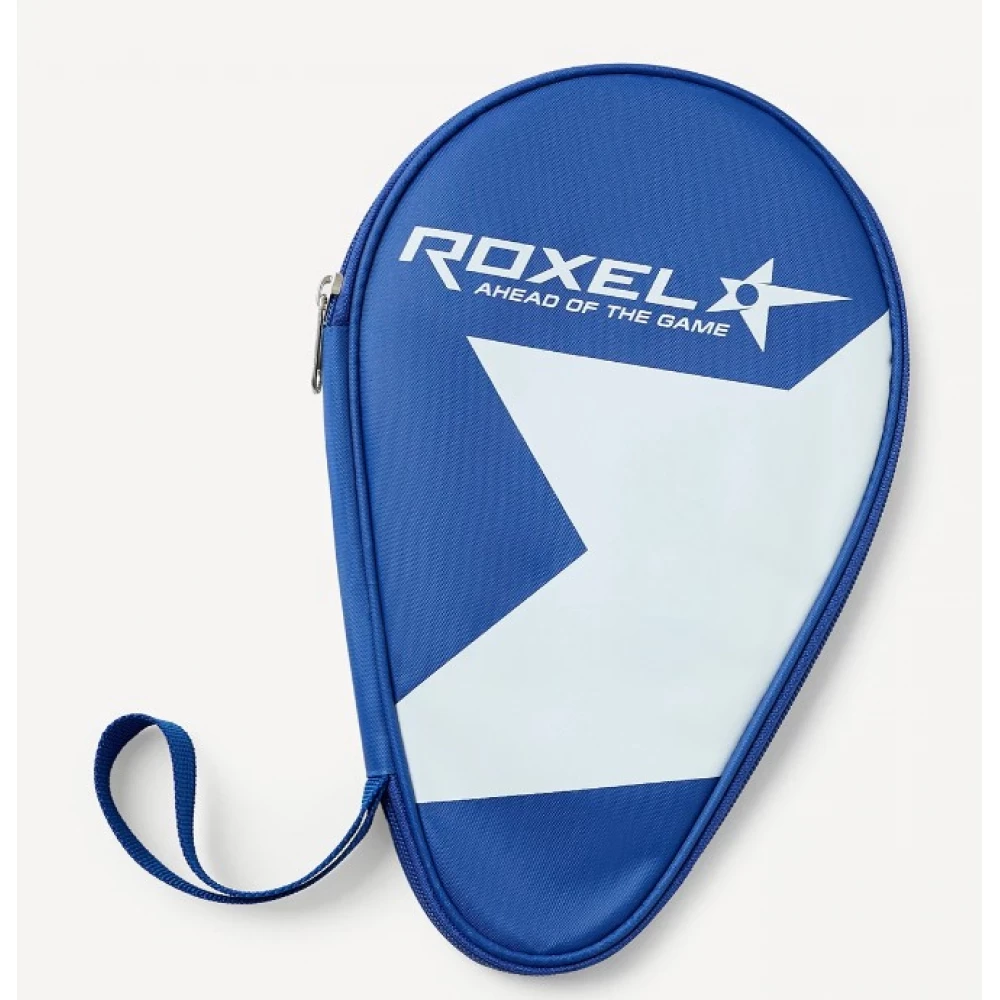 Реальное фото Чехол для теннисной ракетки Roxel RС-01 синий 4545 от магазина Спортев
