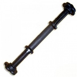 Гриф гантельный d 26 мм пластик. без замка