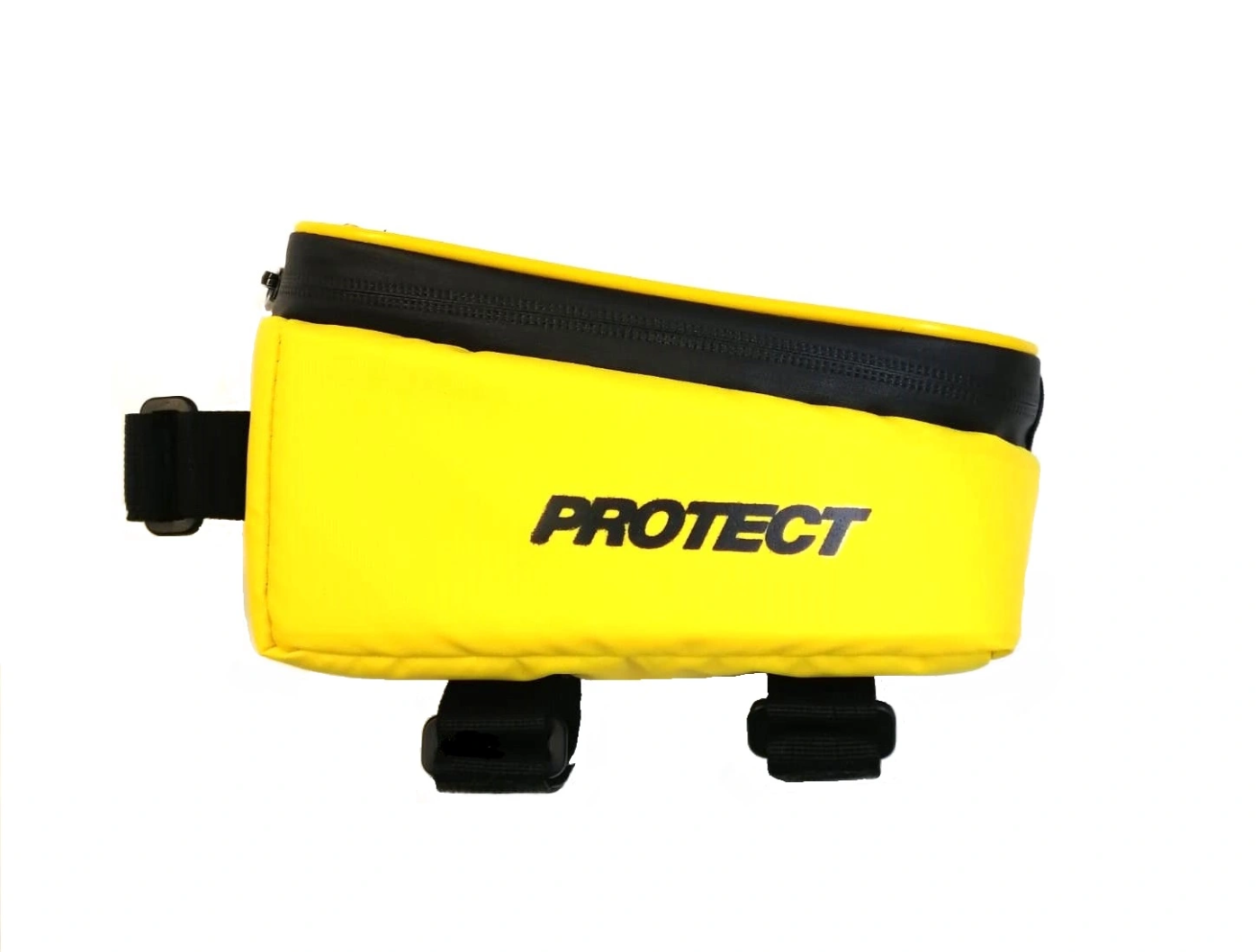 Реальное фото Велосумка на раму Protect 19х11х10 см желтый 555-544 от магазина Спортев
