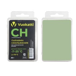 Парафин Vuokatti CH -7°С/-25°С для всех типов снега 60 г 046029