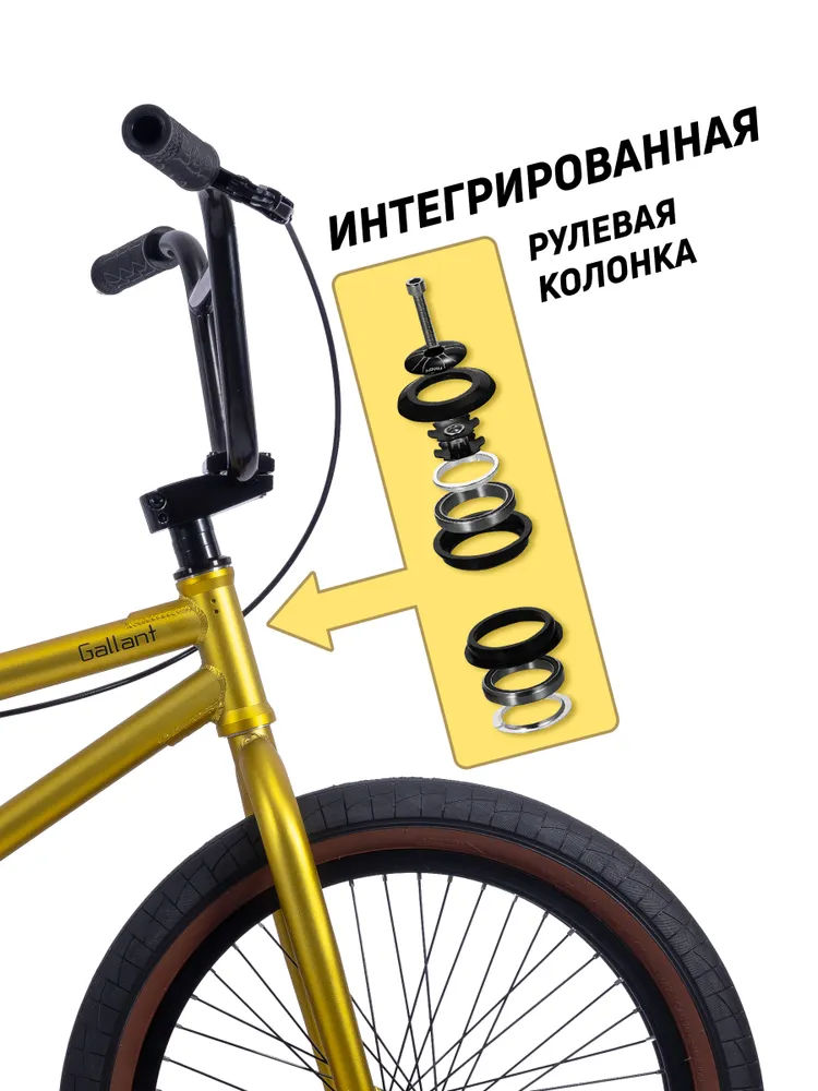 Велосипед GAVER Callant BMX 20" Реальное фото Велосипед GAVER Callant BMX 20" от магазина Спортев