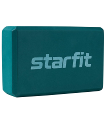Блок для йоги StarFit YB-200 EVA 22.5х8х15 см изумрудный 1691