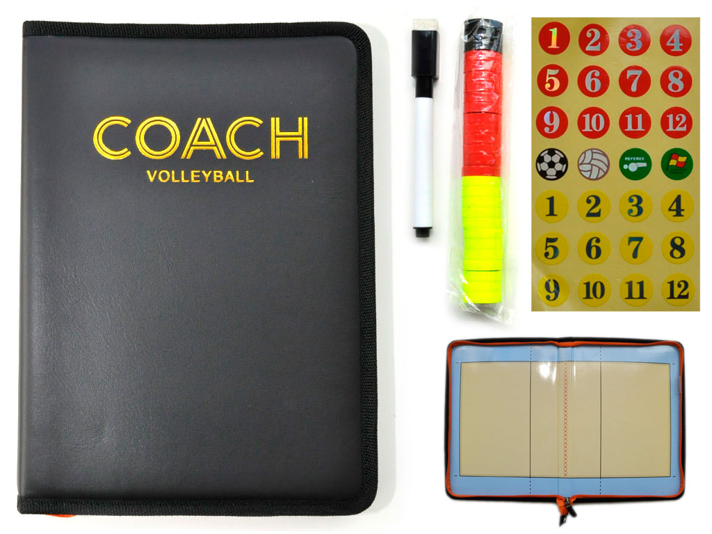 Реальное фото Папка тренера Волейбол 2200 12238 от магазина Спортев