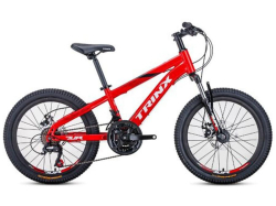 Велосипед TRINX Junior 3.0 20" красный/белый/зеленый
