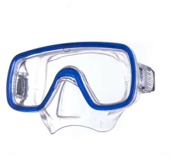 Маска для плавания Salvas Domino Md Mask Silflex р. Medium синий CA140C1TBSTH
