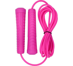 Скакалка 3 м Fortius Neon ручки пластиковые розовая F210401-3FP