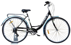 Велосипед Stels Legenda 390 28" черный  Z010