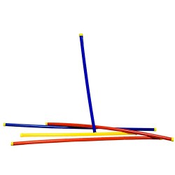 Палка гимнастическая пластиковая 100 см 10013463