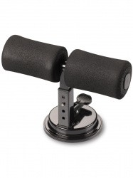 Тренажер для отжима и пресса Indigo Sit Up Bar вакуумный черный IN148