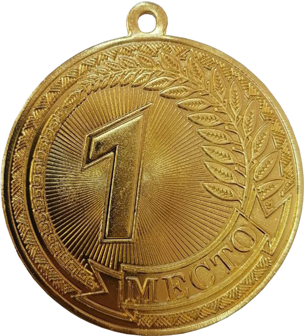 Реальное фото Медаль АТ521 d-50 мм от магазина СпортЕВ