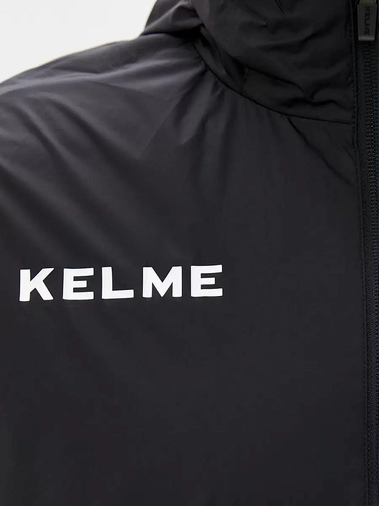 Реальное фото Куртка Kelme Windproof черный 3801241/3803241.000 от магазина СпортЕВ