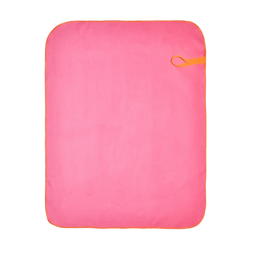 Реальное фото Полотенце MP-80 микрофибра розовый  от магазина Спортев