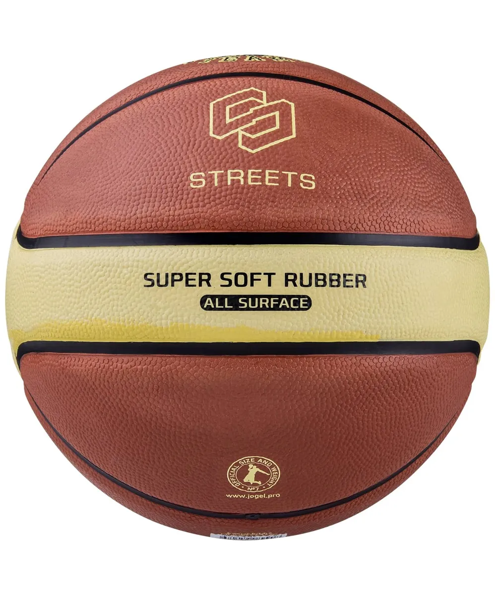 Реальное фото Мяч баскетбольный Jogel Streets Dream Team размер №7 17471 от магазина СпортЕВ