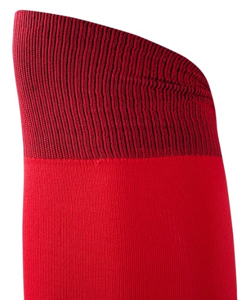 Реальное фото Гетры футбольные Jogel CAMP BASIC SLEEVE SOCKS без носка красный/белый JC1GA0223.R2 от магазина Спортев