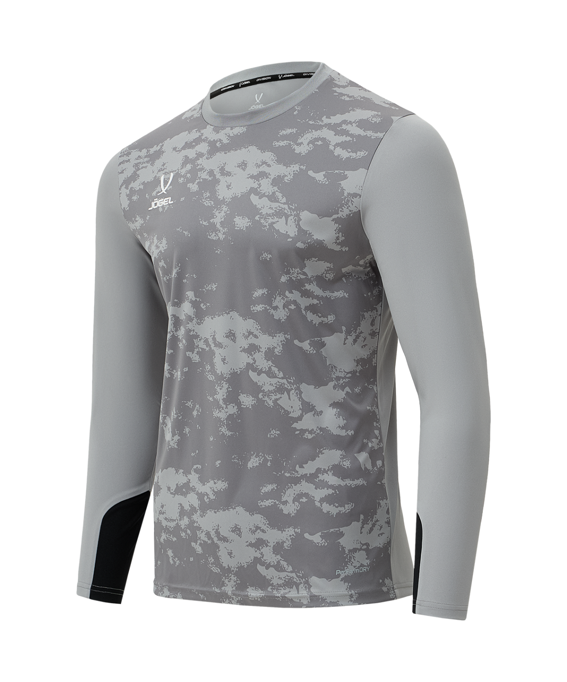 Реальное фото Свитер вратарский JOGEL PerFormDRY SPLASH GK Jersey, серый от магазина Спортев