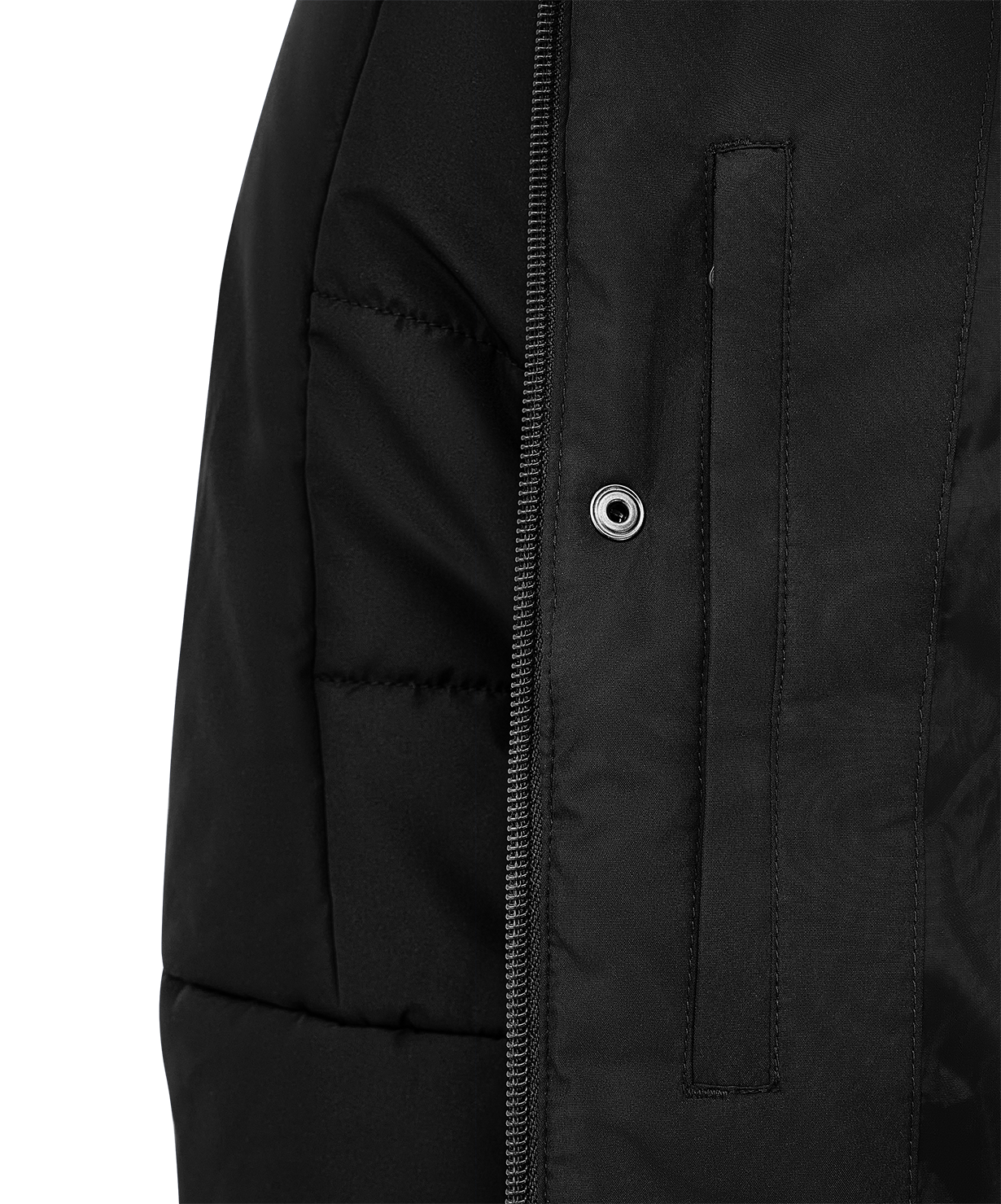 Реальное фото Куртка утепленная CAMP 2 PerFormPROOF Padded Jacket, черный Jögel от магазина Спортев