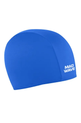Шапочка для плавания Mad Wave Poly II blue M0521 03 0 04W