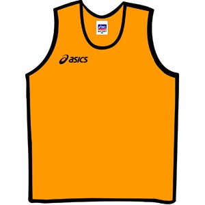 Реальное фото Манишка Asics Fratina Light оранжевая T558Z9/0018 от магазина Спортев