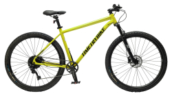 Велосипед Timetry TT253 29" 10 скор. желтый/зеленый