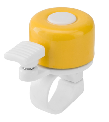 Звонок 11P-05 алюминий/пластик, бело-желтый 210219