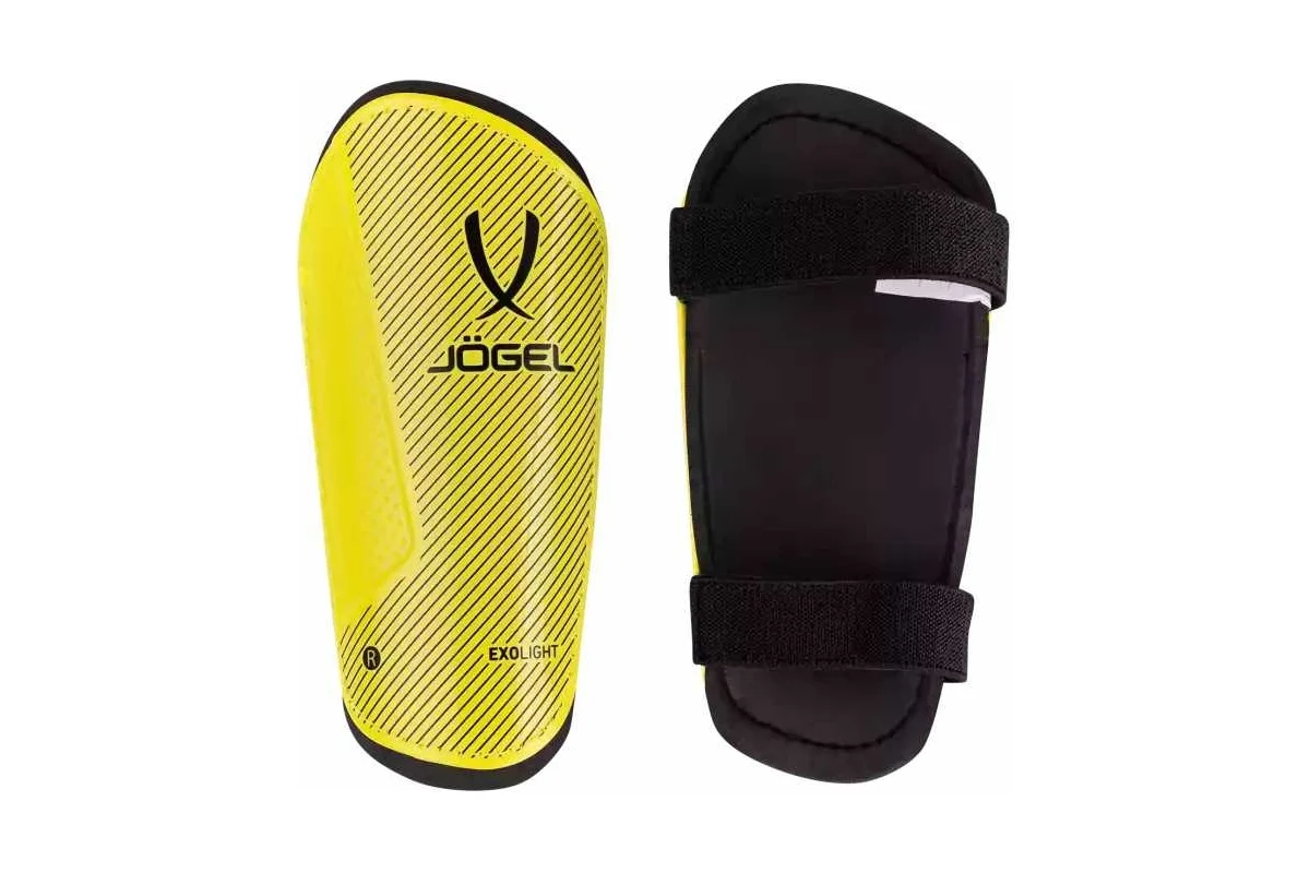 Реальное фото Щитки футбольные Jogel JA-201 желтые 12219 от магазина Спортев