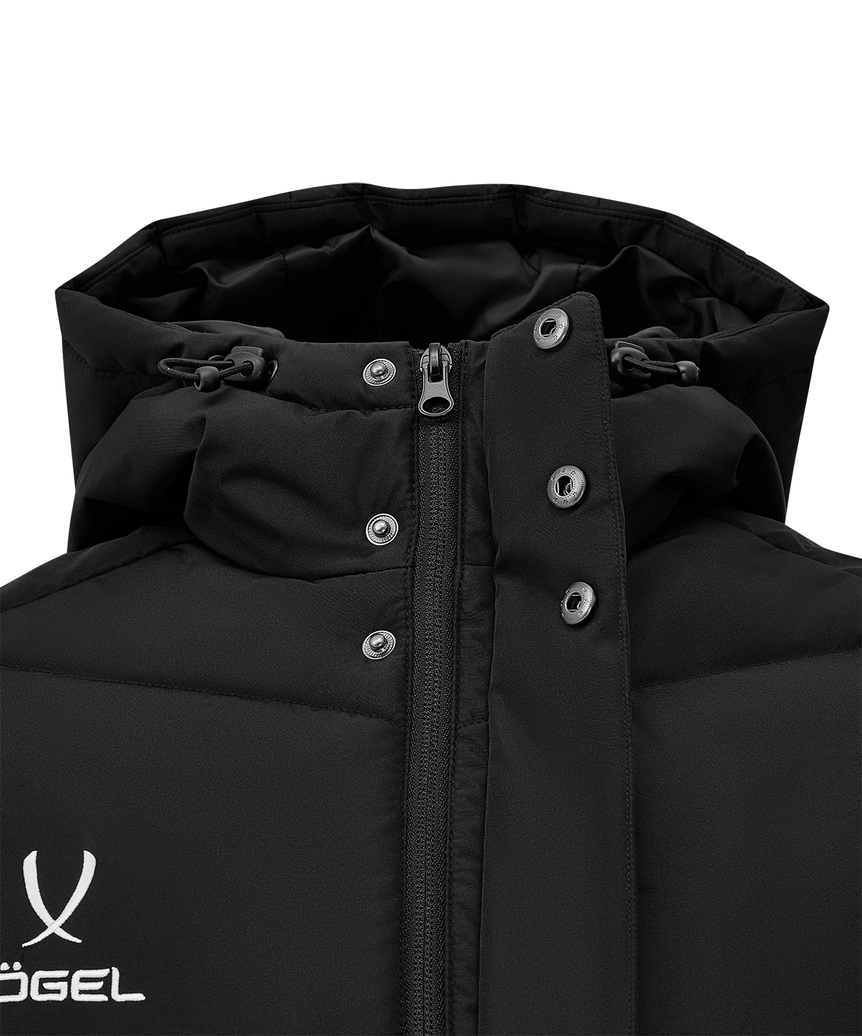 Реальное фото Куртка утепленная CAMP 2 PerFormPROOF Padded Jacket, черный Jögel от магазина Спортев