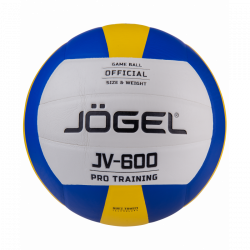 Мяч волейбольный Jogel JV-600 синий/желтый 19096/2652