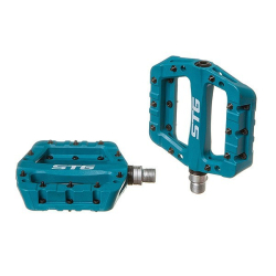 Педали STG BC-PD227 пластик, на пром подшип. т.зеленый Х95424