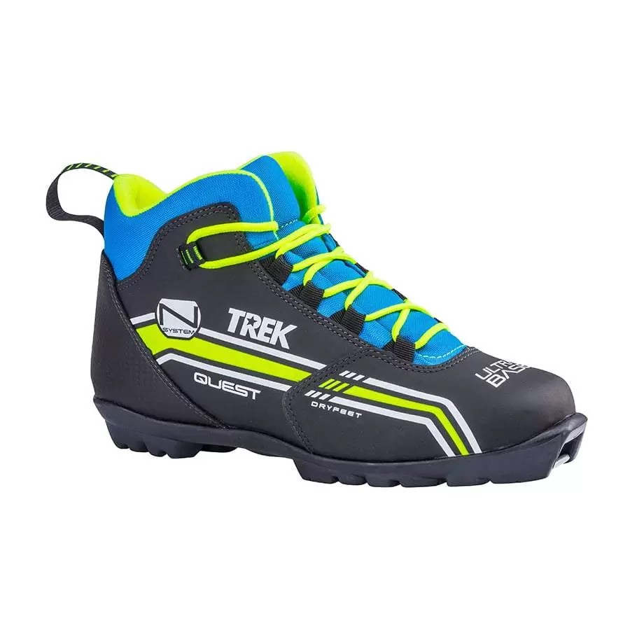 Реальное фото Ботинки лыжные Trek Quest1 черный NNN 043225 от магазина СпортЕВ