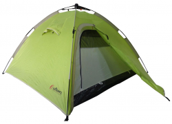 Палатка Outdoors Super Easy III 3-местная зелено-бежевая 63239