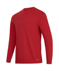 Футболка баскетбольная с длинным рукавом JÖGEL DIVISION PerFormDRY Pre-Match Longsleeve Jersey, красный