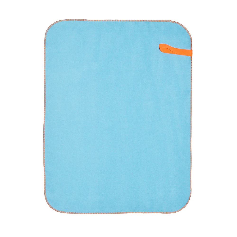 Реальное фото Полотенце MP-80 микрофибра голубой  от магазина Спортев