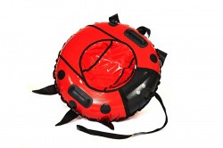 Ватрушка Божья коровка 90 см камера 175-16/175-14 (пласт. ручки)