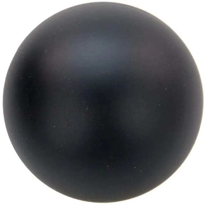 Реальное фото Мяч для метания резиновый 150 г черный 5542 от магазина СпортЕВ