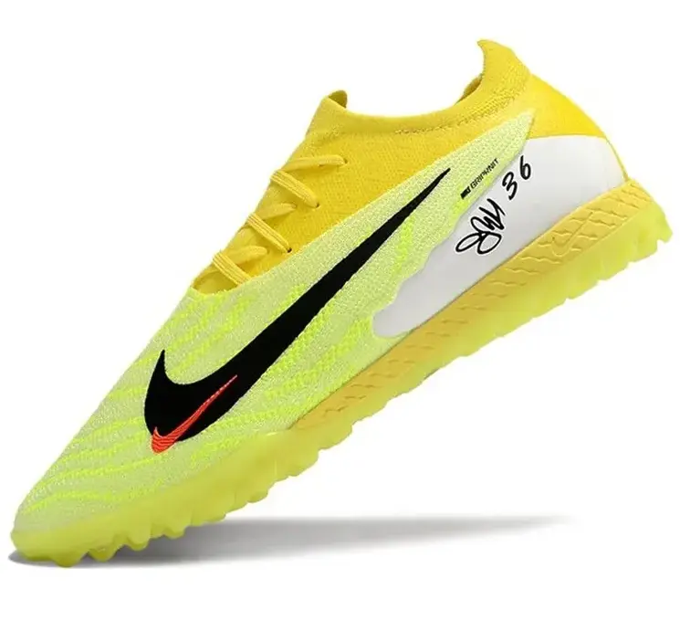 Бутсы Nike Phantom GX Elite turf зеленый/лимон Реальное фото Бутсы Nike Phantom GX Elite turf зеленый/лимон от магазина Спортев
