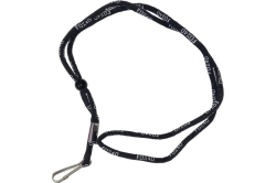 Ремешок Fox 40 на шею с карабином черный 10022076