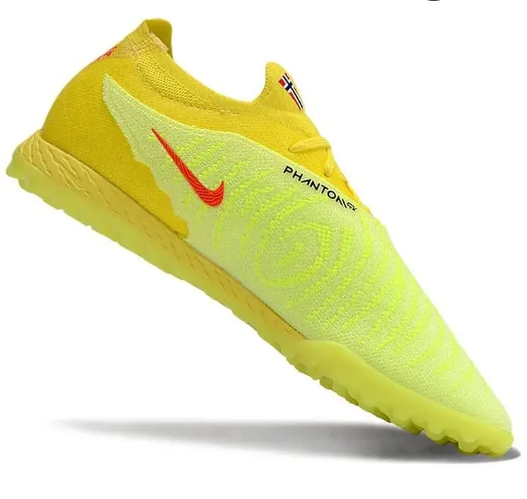 Бутсы Nike Phantom GX Elite turf зеленый/лимон Реальное фото Бутсы Nike Phantom GX Elite turf зеленый/лимон от магазина Спортев