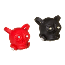 Комплект фонарей STG TL8005 силикон.черепа (2*CR2032 в компл) Х88377