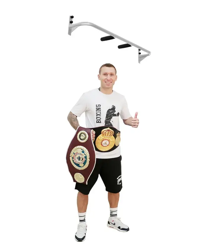Реальное фото Турник наддверный Absolute Champion №1 белый от магазина СпортЕВ