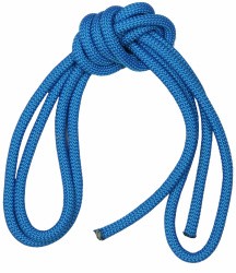Скакалка гимнастическая утяж. Indigo 3 м 180 г синяя SM-123
