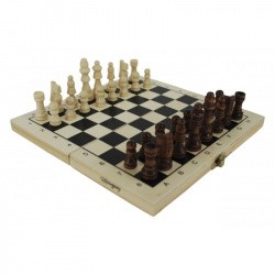 Шахматы деревянные с доской Stingrey 8150S размер доски 20х10х2,8 см