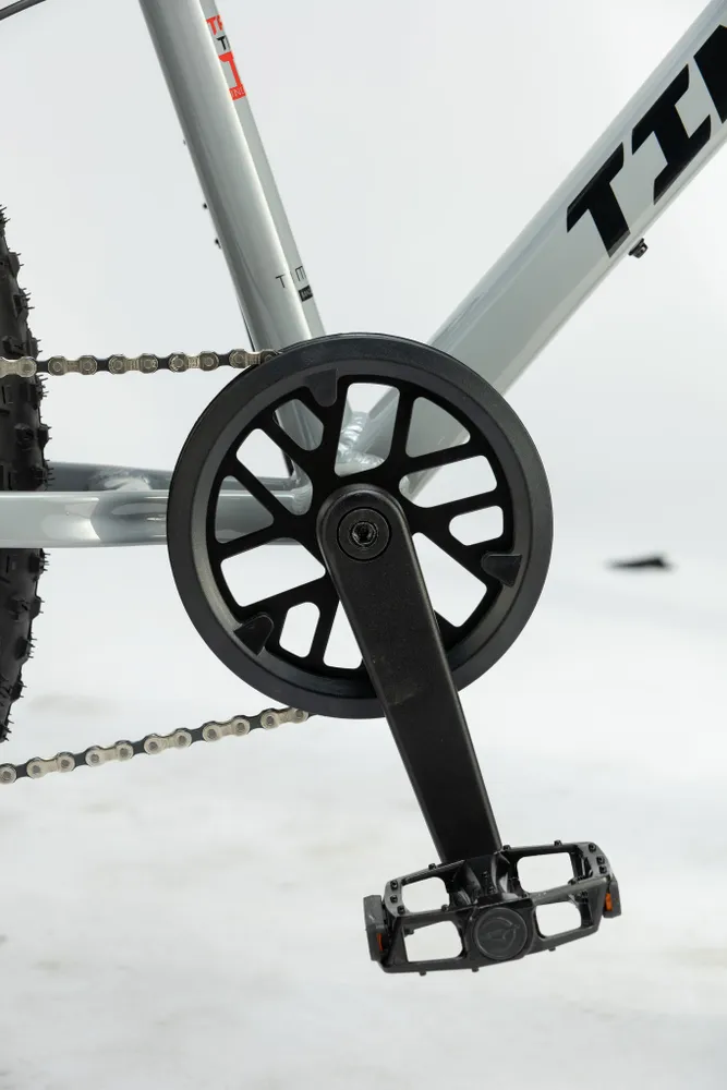 Реальное фото Велосипед Timetry TT215 20" 7 скор. серый от магазина Спортев