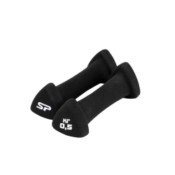 Гантели неопреновые 0.5 кг х 2 шт Espado ES1118ED черные 8003