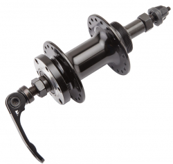 Втулка задняя WZ-A208RBQ 32Н диск. эксц. под трещ. черн. 130264