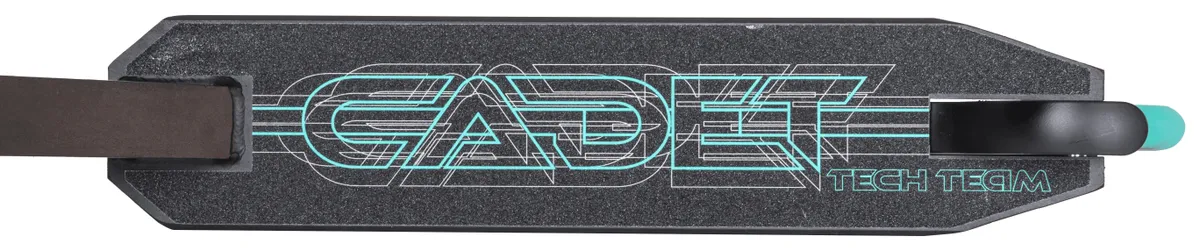 Самокат TechTeam Cadet (2023) трюковой черный/бирюзовый 040093 Реальное фото Самокат TechTeam Cadet (2023) трюковой черный/бирюзовый 040093 от магазина Спортев