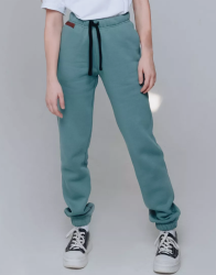 Брюки DEN.VER женские (Ф3 петля) джоггеры изумрудные БР-3-006