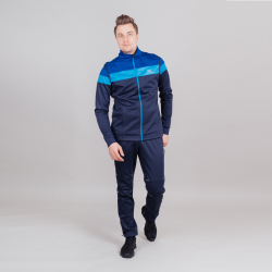 Жилет разминочный Nordski Drive blueberry/blue NSM825021